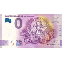 0 Euro Souvenir 2025 - Alice in Wonderland