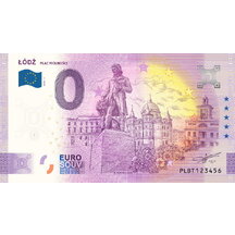 0 Euro Souvenir 2025 - ŁÓDŹ FREEDOM SQUARE