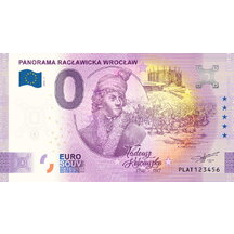 0 Euro Souvenir Poland 2025 - PANORAMA RACŁAWICKA WROCŁAW