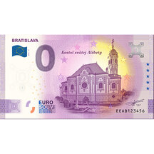 0 Euro Souvenir Slovakia 2025 - Bratislava - Church of St. Elizabeth