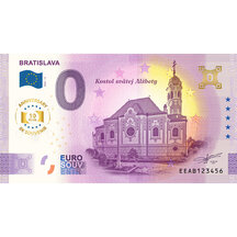 0 Euro Souvenir Slovakia 2025 - Bratislava Church Anniversary