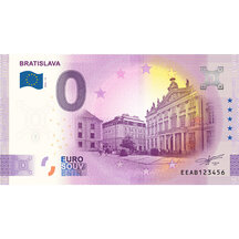 0 Euro Souvenir Slovakia 2025 - Bratislava - Primatial Palace