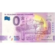 0 Euro Souvenir Slovakia 2025 - Festival Východná