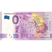 0 Euro Souvenir Poland 2025 - WIELICZKA SALT MINE