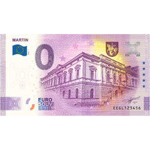0 Euro Souvenir Slovakia 2025 - MARTIN