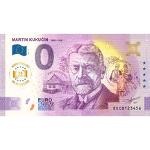 0 Euro Souvenir Slovakia 2025 - Martin Kukučín - Anniversary