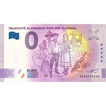 0 Euro Souvenir Slovakia 2023 - Discover Slovakia 2