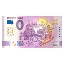 0 Euro Souvenir Slovakia 2025 - Merry and Happy Anniversary