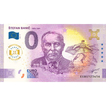 0 Euro Souvenir Slovakia 2025 - Štefan Banič - Anniversary