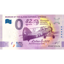 0 Euro Souvenir Slovakia 2026 - SNP Museum - 82nd Anniversary/Š-328 Flights