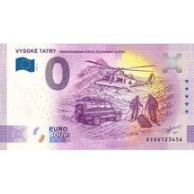 0 Euro Souvenir 2026 - High Tatras - Mountain Rescue Service