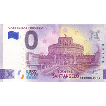 0 Euro Souvenir Italy 2026 - Castel Sant'Angelo