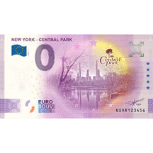 0 Euro Souvenir 2024 - New York - Central Park