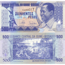 500 Pesos 1990 Guinea-Bissau