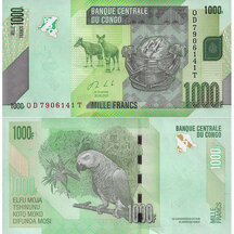 1000 Francs 2020 Congo