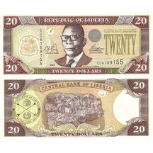 20 Dollars 2003 Liberia