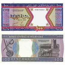 100 Ouguiya 2002 Mauritania