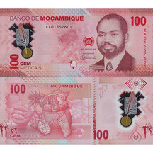 100 Meticais 2024 Mozambique