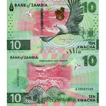 10 Kwacha 2024 Zambia