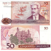 50 Cruzados 1986 Brazil
