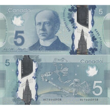 5 Dollars 2013 Canada