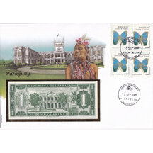 Banknote cover Paraguay 1952