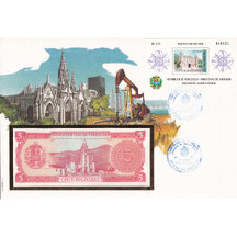 Banknote envelope Venezuela 1989