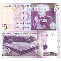 5 Paʻanga 2009 Tonga