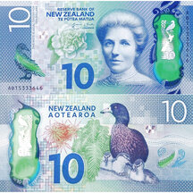 10 Dollars 2015 New Zealand