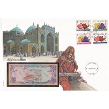 Banknote envelope Afghanistan 1979