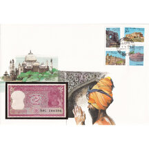 Banknote cover India 1985