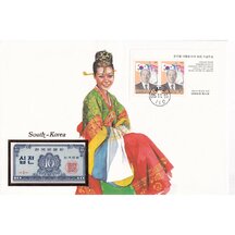 Banknote cover South Korea 1962
