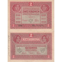 2 Koruna 1917 Austria-Hungary