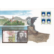 Banknote envelope Slovenia 1992