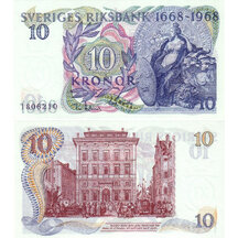 10 Kronor 1968 Sweden