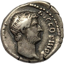 Hadrian AR Denarius