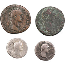 Lot of Roman coins Domitianus