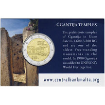 2 EURO Malta 2016 - Ggantija Temples - coin mark
