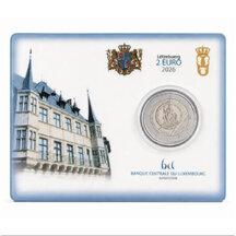 2 EURO Luxembourg 2026 - Charlemagne Prize - coincard