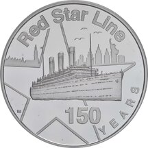 20 Euro Belgium 2022 - Red Star Line - Proof