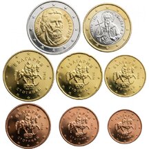 Set of Circulating Euro Coins Bulgaria 2026