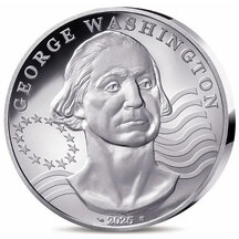 25 Euro France 2025 - George Washington - Proof