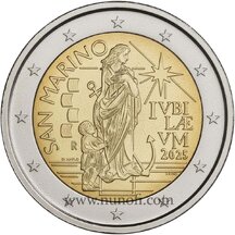 2 EURO San Marino 2025 - Pilgrims of Hope