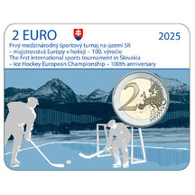 2 EURO Slovakia 2025 - European Ice Hockey Championships - Coincard