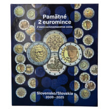 Album for 2 Euro coins Slovakia 2009-2025