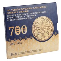 Set of Circulating EURO Coins of the Slovak Republic 2025 - Introduction of the Florin in Hungary