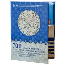 Set of circulating EURO coins of the Slovak Republic 2025 - Introduction of the florin in Hungary - Proof