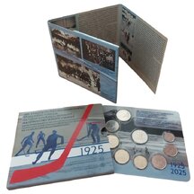 Set of circulating EURO coins of the Slovak Republic 2025 - European Ice Hockey Championships