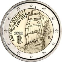 2 EURO Italy 2025 - Amerigo Vespucci
