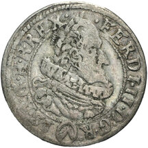 3 Grajciar Ferdinand II. 1624 Vienna (W)